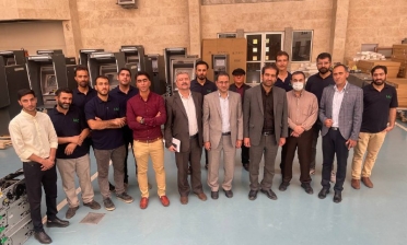بازدید مدیر عامل ایران ارقام وهیئت همراه از تمامی واحد های کارخانه پرند